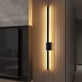 Industriële Minimalistische Lange LED IJzeren Wandlampen voor hedendaagse woonkamerdecoratie en stijlvolle verlichting