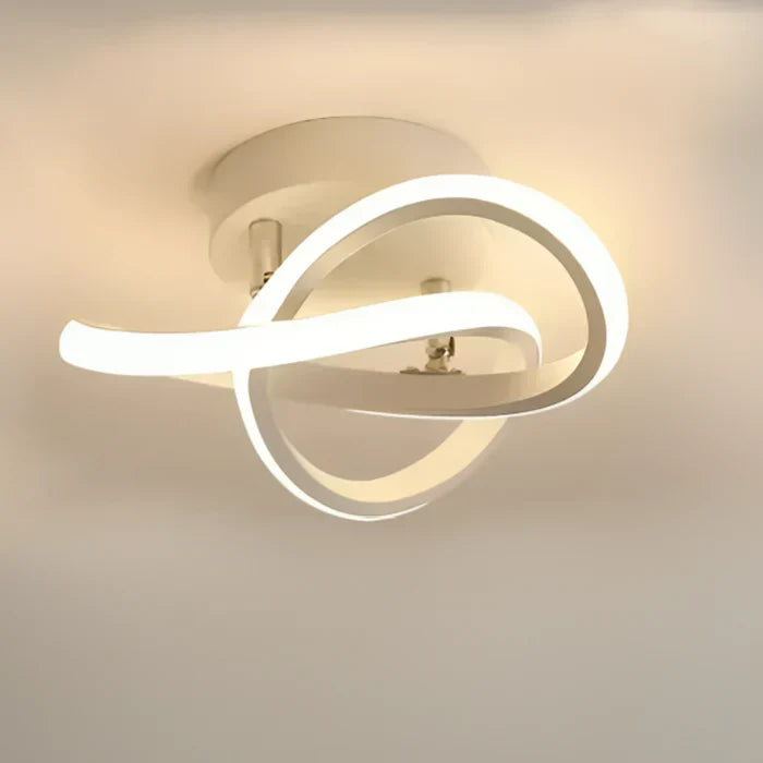 Moderne LED-Plafondlamp met dubbelringdesign - Dämmerungsringen