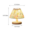 Modern minimalistische creatieve ijzeren bloemenvorm 1-lamp tafellamp