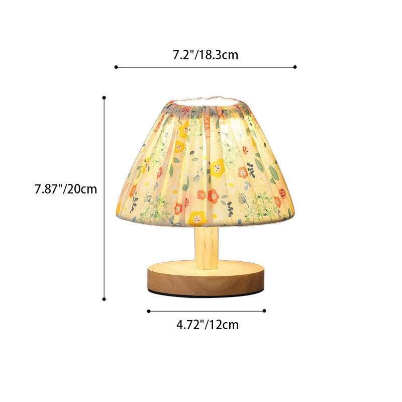 Modern minimalistische creatieve ijzeren bloemenvorm 1-lamp tafellamp