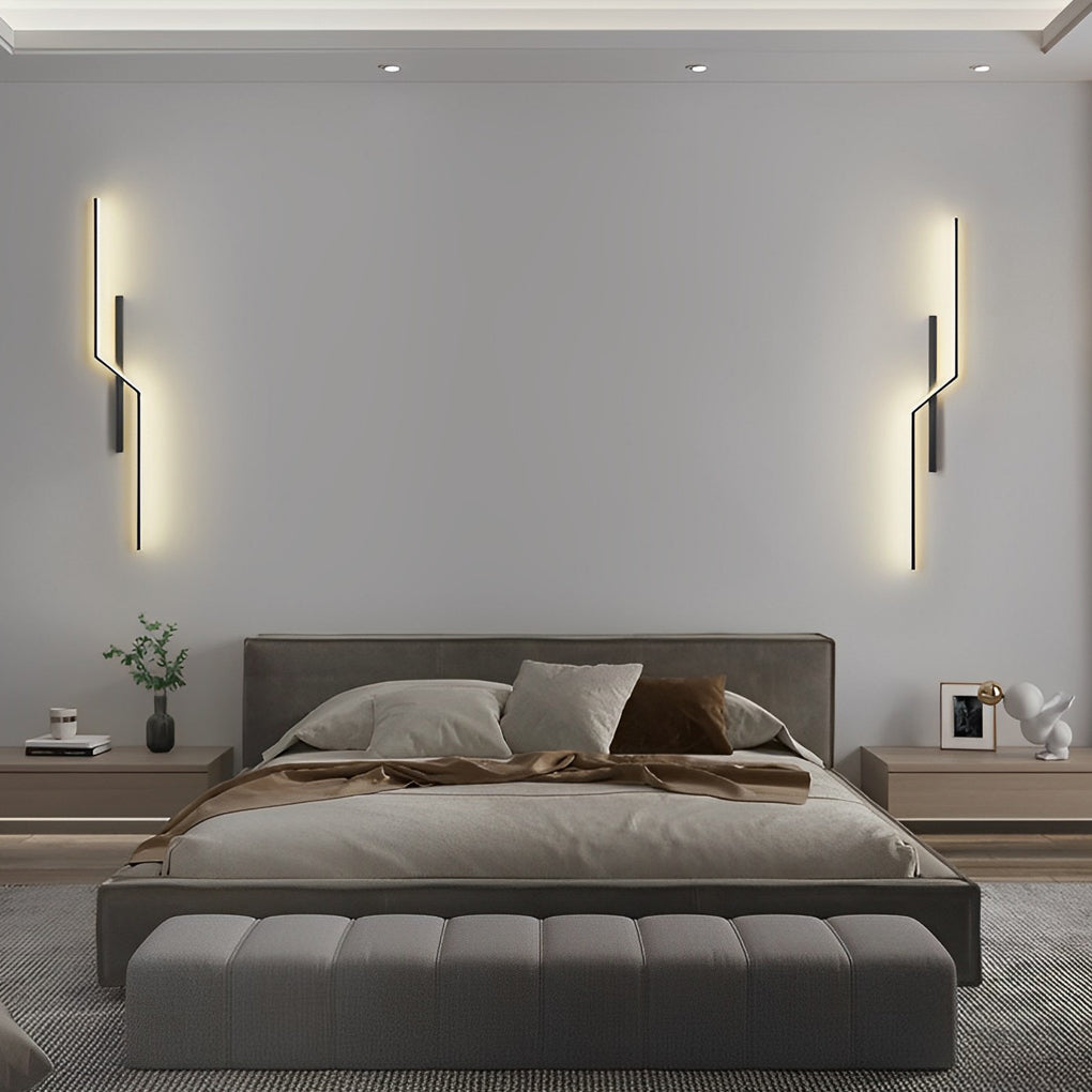 Lines Kreativ LED Modern Minimalistische Wandlamp Decoratieve Wandverlichting Verlichting