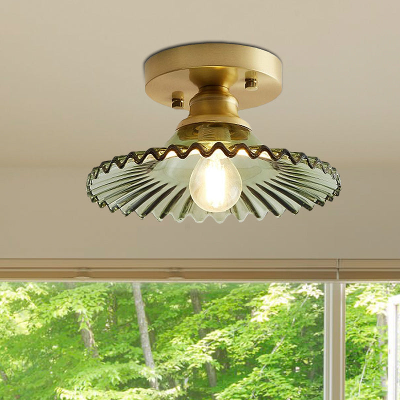 Industriële metalen plafondlamp