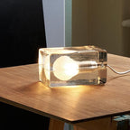 Icecube Lamp - Moderne Tafel Lamp in de Vorm van een IJsblok