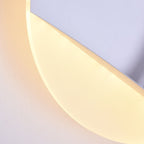 Hedendaagse creatieve ijzerhars ronde astronaut LED wandlamp voor slaapkamer
