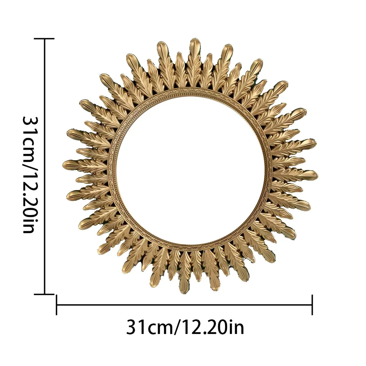 Avosian | 31cm Rond Wandspiegel