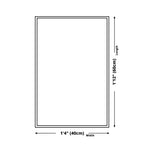 Grijze novelty vloerkleed polyester geometrisch patroon vloerkleed wasbaar antislip achterkant vloerkleed voor woonkamer