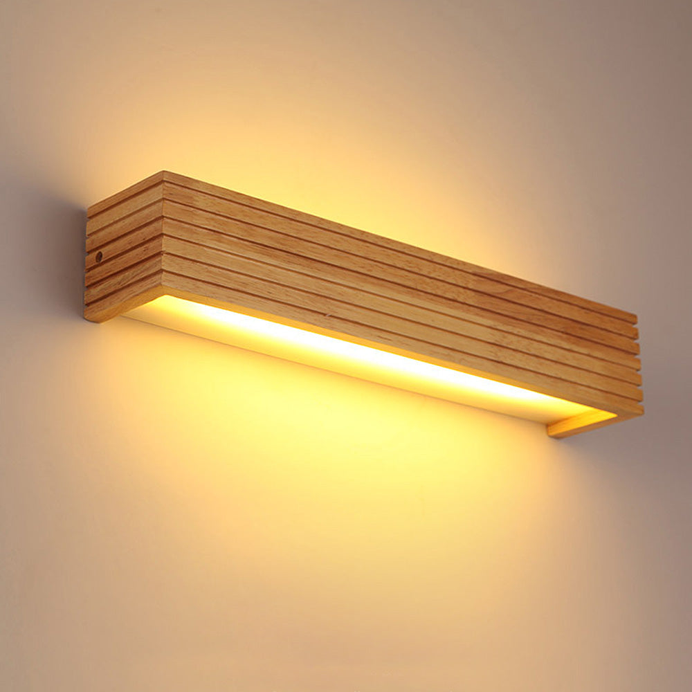 Avosian | Houten Wandlampen voor Badkamerspiegels – Stijlvolle Functionele Verlichting voor Hu decoration & Make-up Verlichting