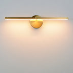 Nordic Minimalist Aluminium Lange Bar Schakel LED Spiegel Wandlamp | Avosian
