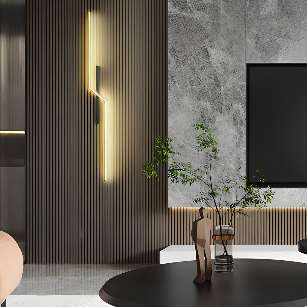 Lines Kreativ LED Modern Minimalistische Wandlamp Decoratieve Wandverlichting Verlichting
