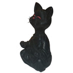 Speelse Zwarte Boeddha Kat Figuur Meditatie Yoga Verzamelen Blije Kat Decor Thuis Tuin Decoratie Tuin Ornament