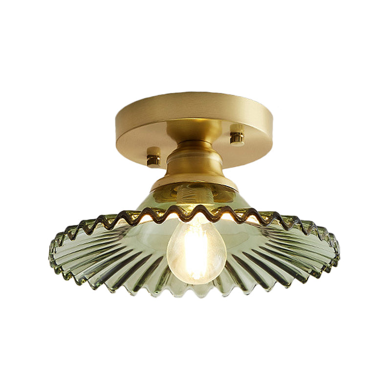 Industriële metalen plafondlamp