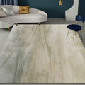 Moderne woonkamer tapijt in bruin abstract print tapijt polyester machinewasbare antislip vloerkleed