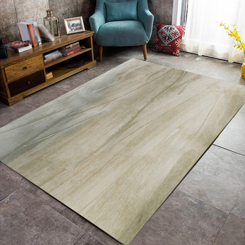 Moderne woonkamer tapijt in bruin abstract print tapijt polyester machinewasbare antislip vloerkleed