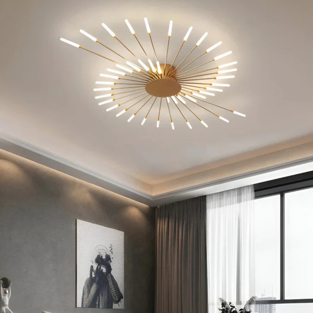 Luxe LED plafondlamp | Stijlvolle plafondlamp voor de woonkamer