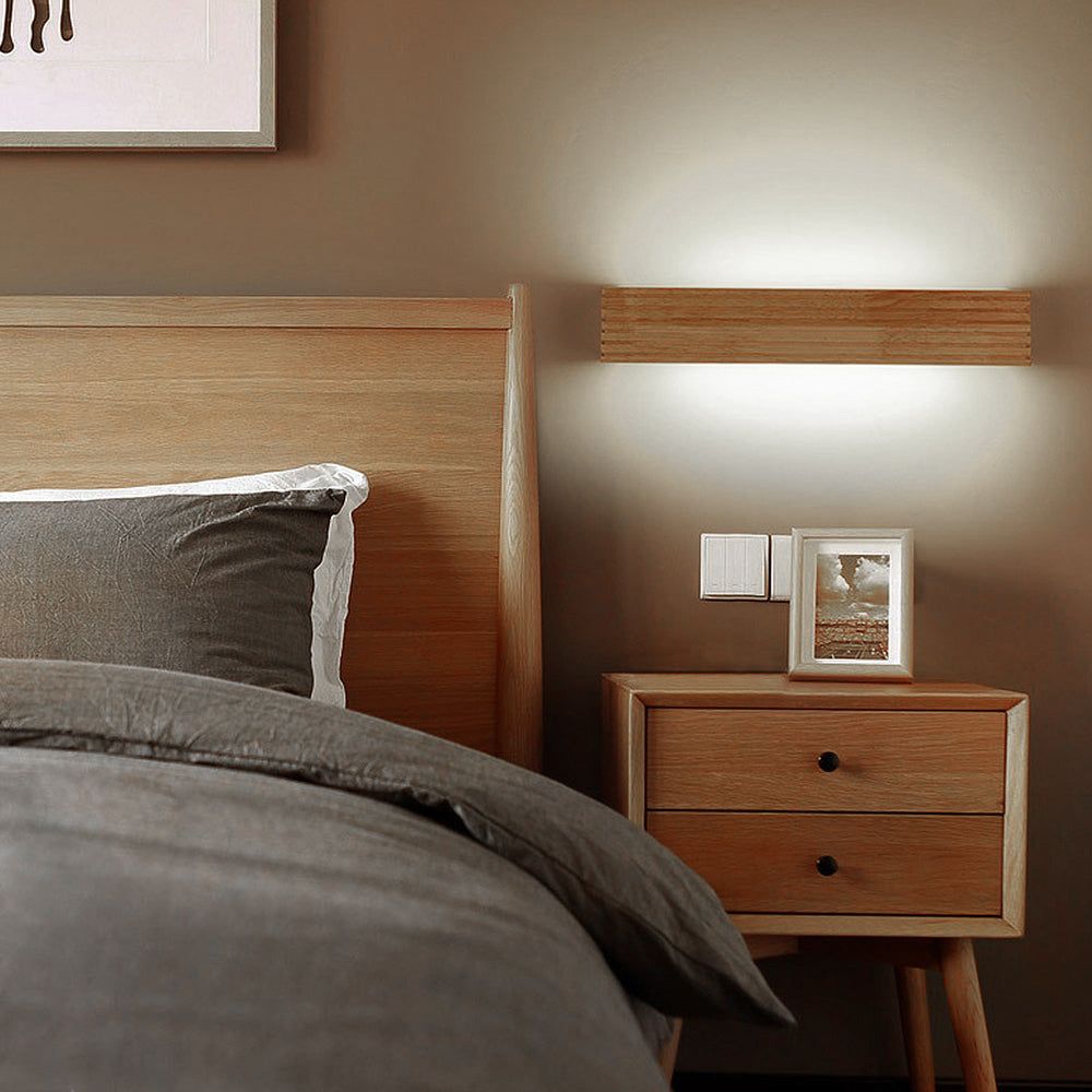 Avosian | Houten Wandlampen voor Badkamerspiegels – Stijlvolle Functionele Verlichting voor Hu decoration & Make-up Verlichting