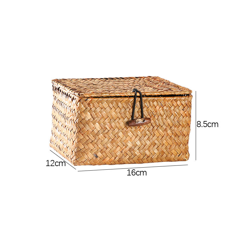Handgemaakte Woven Opbergdoos
