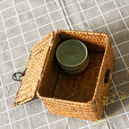 Handgemaakte Woven Opbergdoos