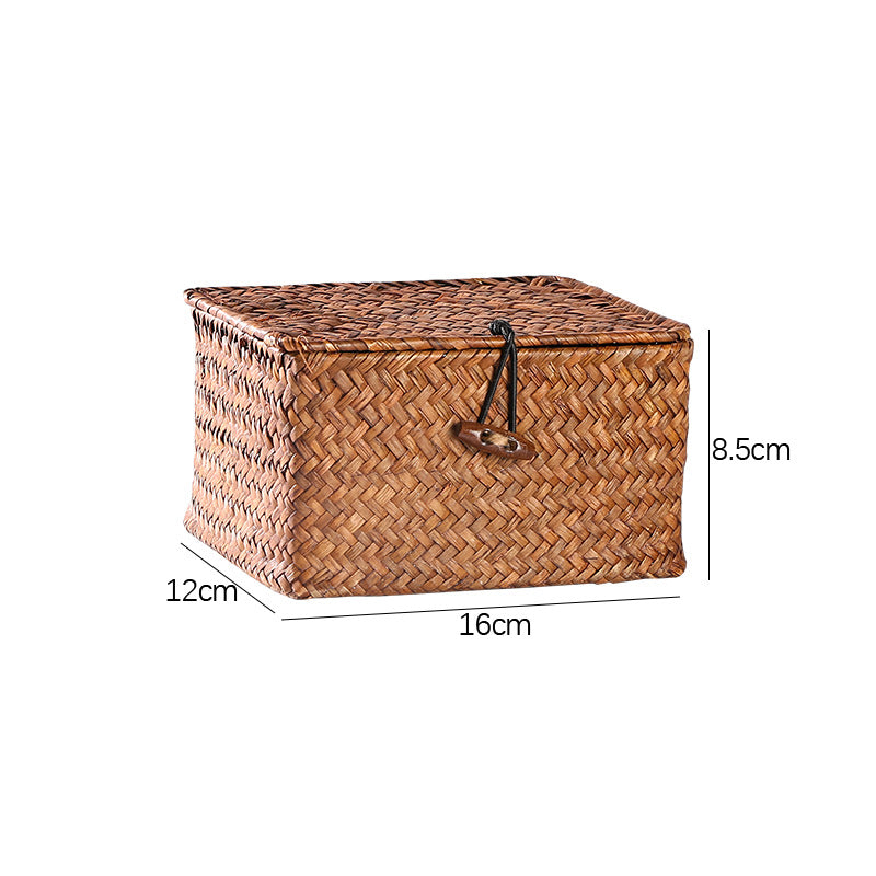Handgemaakte Woven Opbergdoos