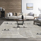 Stijlvolle Modernisme Tapijt Multicolor Gestreept Patroon Tapijt Huisdiervriendelijk Antislip Wasbaar Tapijt voor Decoratie