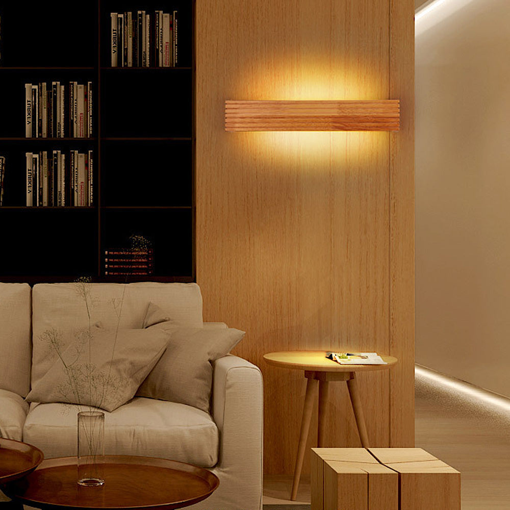 Houten wandlampen voor badkamerspiegels - Stijlvolle functionele verlichting voor wooninrichting & make-upverlichting