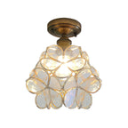 Retro-Stijl PVC Plafondlamp – Bloemenpatroon voor een unieke uitstraling