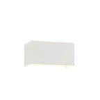 Moderne waterdichte rechthoekige LED-wandlamp voor de buitenruimte met verlichting naar boven en beneden