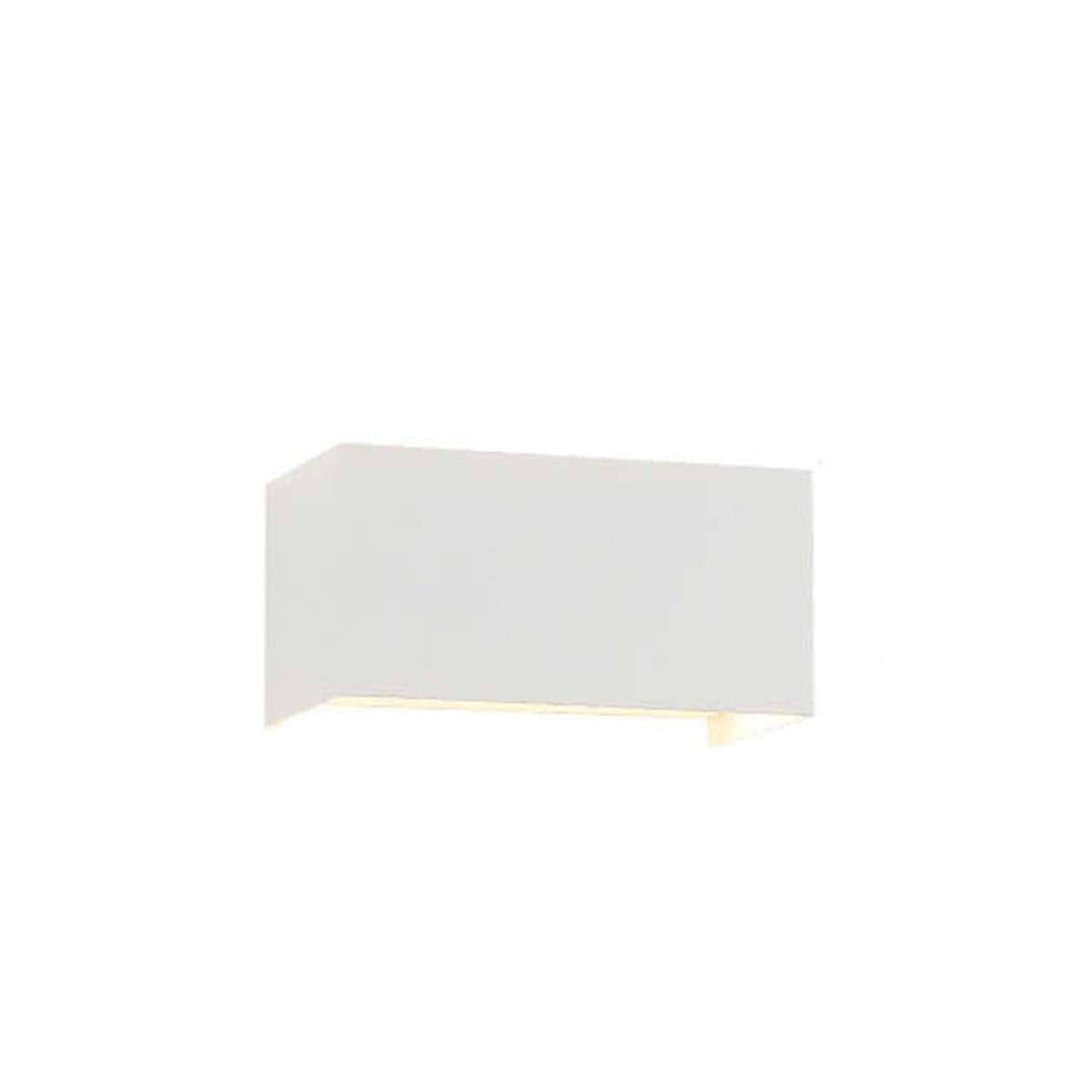 Moderne waterdichte rechthoekige LED-wandlamp voor de buitenruimte met verlichting naar boven en beneden