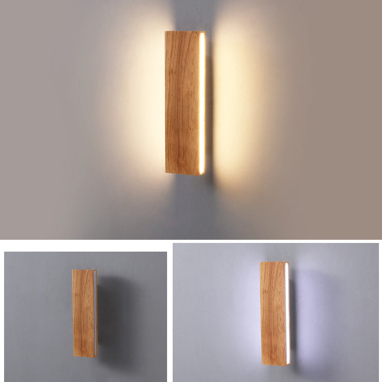 OakBeam | Minimalistische Massief Houten LED Wandlamp