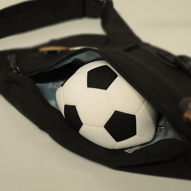 Kreatieve voetbal siliconen LED nachttafel lamp met USB-oplading