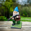 Militaire Tuinbeeld met Camouflage Uniform