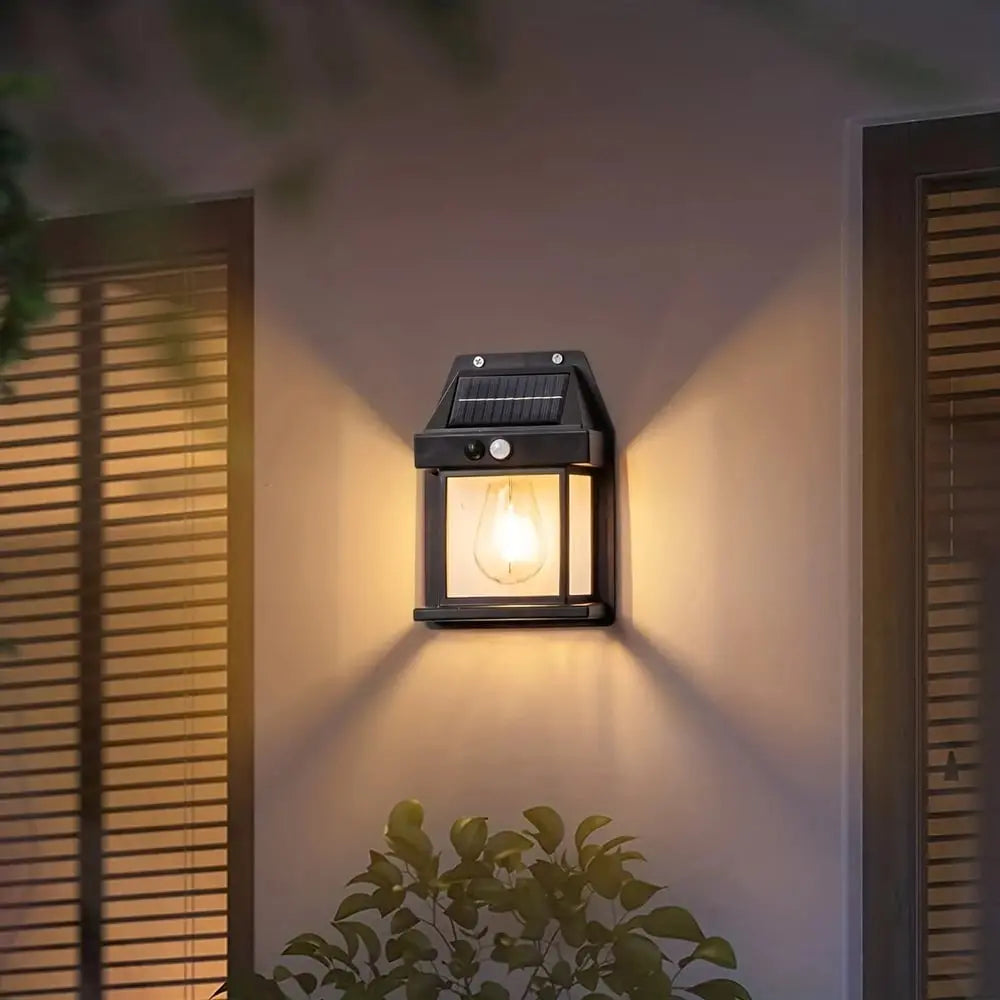Solar-Wandlamp voor buiten - Met bewegingssensor & schemerschakelaar