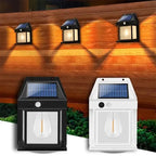 Solar-Wandlamp voor buiten - Met bewegingssensor & schemerschakelaar