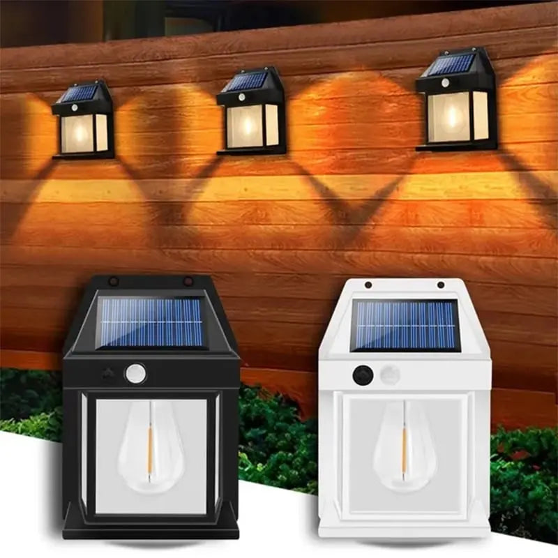 Solar-Wandlamp voor buiten - Met bewegingssensor & schemerschakelaar