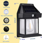Solar-Wandlamp voor buiten - Met bewegingssensor & schemerschakelaar