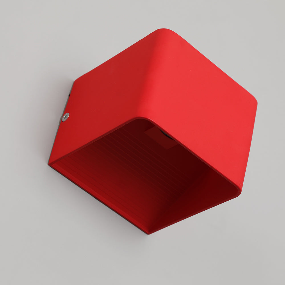 Moderne vierkante wandlamp
