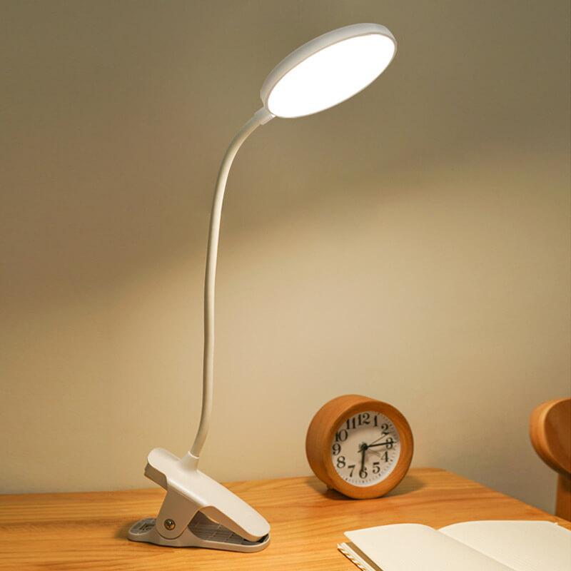 Eenvoudige LED Clip Bureau Lamp Oplaadbaar Oogbescherming Nachtlamp