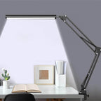 LED opvouwbare lange arm clip oogbescherming USB lees bureau lamp