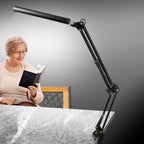 LED opvouwbare lange arm clip oogbescherming USB lees bureau lamp