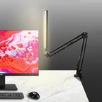 LED opvouwbare lange arm clip oogbescherming USB lees bureau lamp