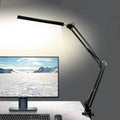 LED opvouwbare lange arm clip oogbescherming USB lees bureau lamp