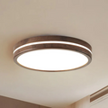 Stijlvolle houten LED plafondlamp