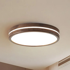 Stijlvolle houten LED plafondlamp