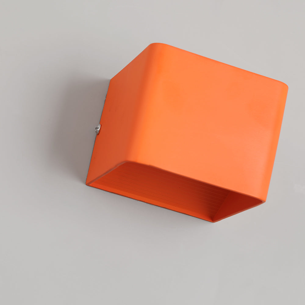 Moderne vierkante wandlamp