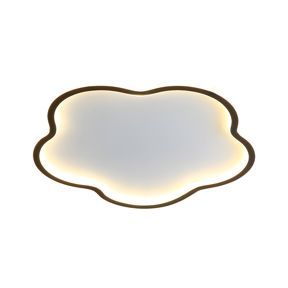 Noordse plafondlamp in pentagramontwerp - Aluminium plafondlamp voor de slaapkamer