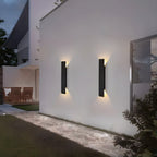 Leicht - Moderne weersbestendige LED wandlamp van aluminium voor buitengebruik