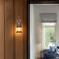 1 Lichte Duidelijke Glazen Wandlamp Nautisch Brons Kerosin Hal Wandlampen