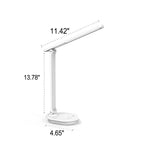 Moderne dubbel-vouwbare oogverzorging draadloze oplaadbare LED bureau lamp