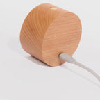 Eenvoudige houten USB oplaadbare touch-magneet LED nachtlamp wand sconces lamp