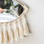 Avosian | Boho Macramé Oog Spiegel Muurdecoratie