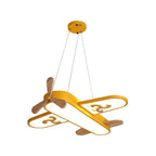 LED vliegtuig kinderkamer kroonluchter - SkyFlyer